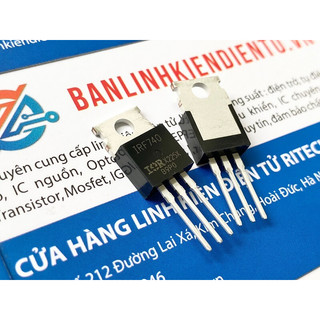 [Combo 5 chiếc] IRF740 Mosfet kênh N 10A 400V TO-220
