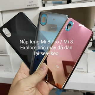 Nắp lưng mi 8 pro / mi 8 ee zin bóc máy