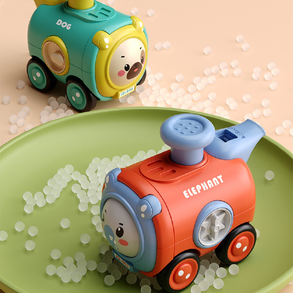 Xe đồ chơi cho bé – Xe đầu tàu có còi dạng đẩy giúp bé phát triển tư duy, trí não