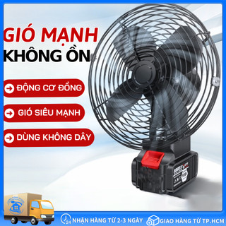 Quạt điện mini, quạt tích điện boshun 199v pin 10 cell sạc đầy dùng liên tục trong 8h, cầm tay, kẹp bàn