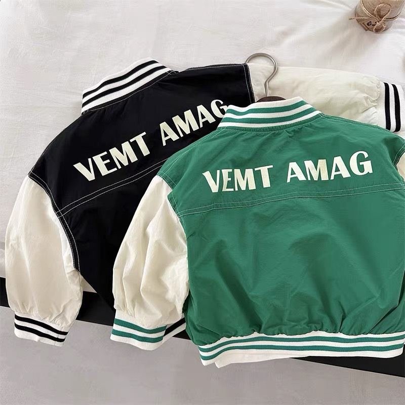 Áo gió bomber 2 màu LỚP LÓT LƯỚI cho bé trai 8-25kg Namkidshop