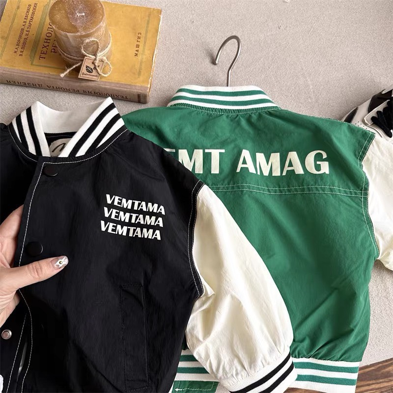 Áo gió bomber 2 màu LỚP LÓT LƯỚI cho bé trai 8-25kg Namkidshop