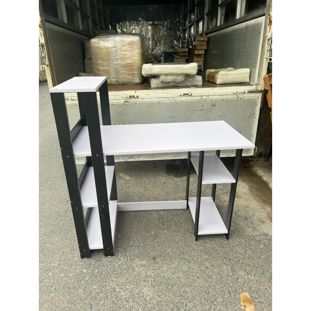 Bàn Văn Phòng Làm Việc Có Kệ Để Đồ KT 70X100X50 DQ HOME STORE - DQ131