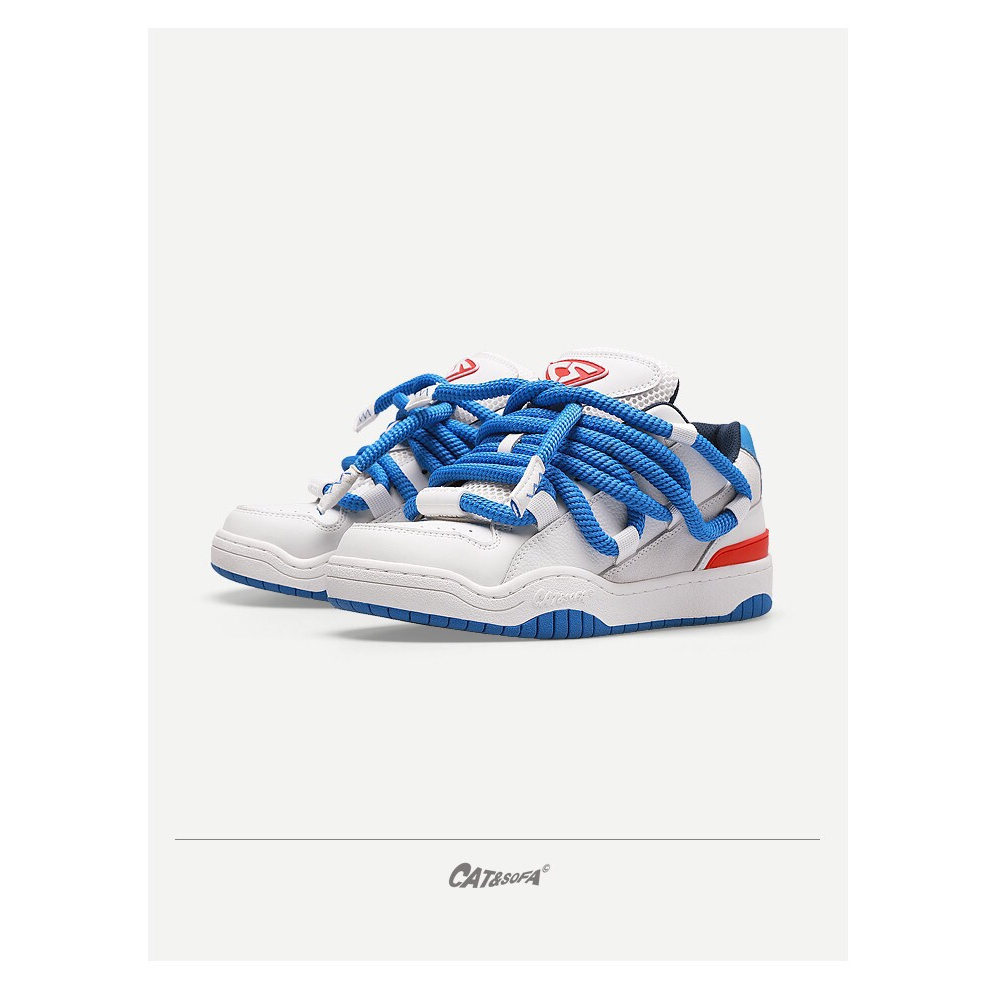 CAT & SOFA - Giày Dreadlocks trắng xanh chính hãng AC300