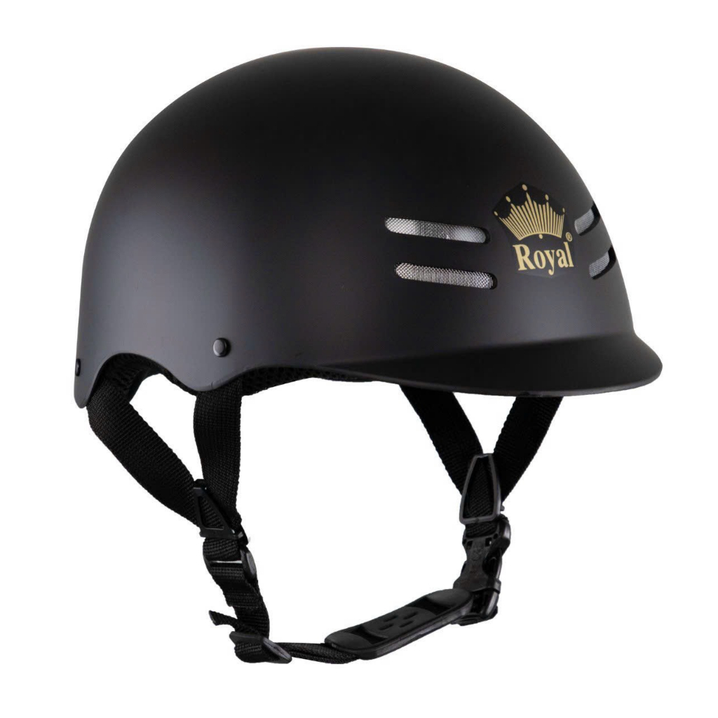 Nón Bảo Hiểm Nửa Đầu Cao Cấp Siêu Gọn Nhẹ  - Royal M154 – Vòng đầu 57-59cm – Hàng Chính Hãng – Bảo Hành 12 Tháng.