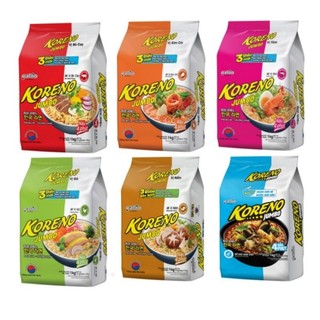 Mì Koreno Jumbo Hàn Quốc 1Kg Gà - Bò Cay - Kim Chi - Tôm
