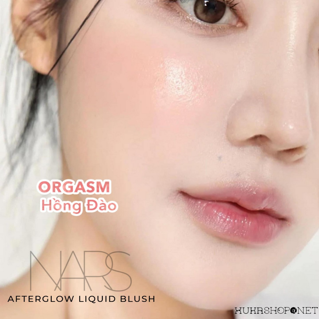 Má Hồng Dạng Kem NARS Afterglow Liquid Blush 7ml Tiện Gọn, Sang Trọng, Mướt Mịn