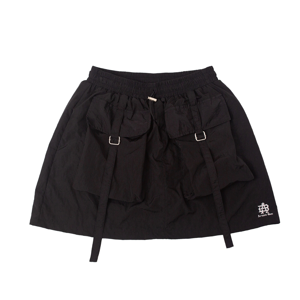 ShopXuHuong -  Quần chân váy chữ A có quần trong - túi hộp vải dù xốp nhăn - Váy thể thao