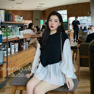 Áo bầu thu đông dài tay thiết kế babydoll siêu đẹp
