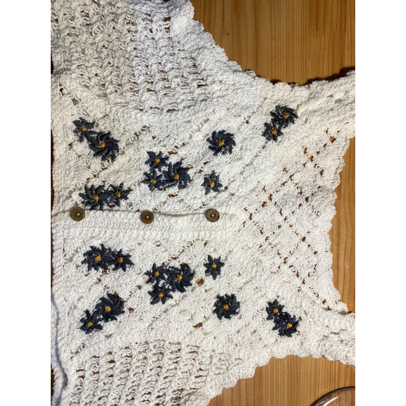 Áo len dệt kim sát nách