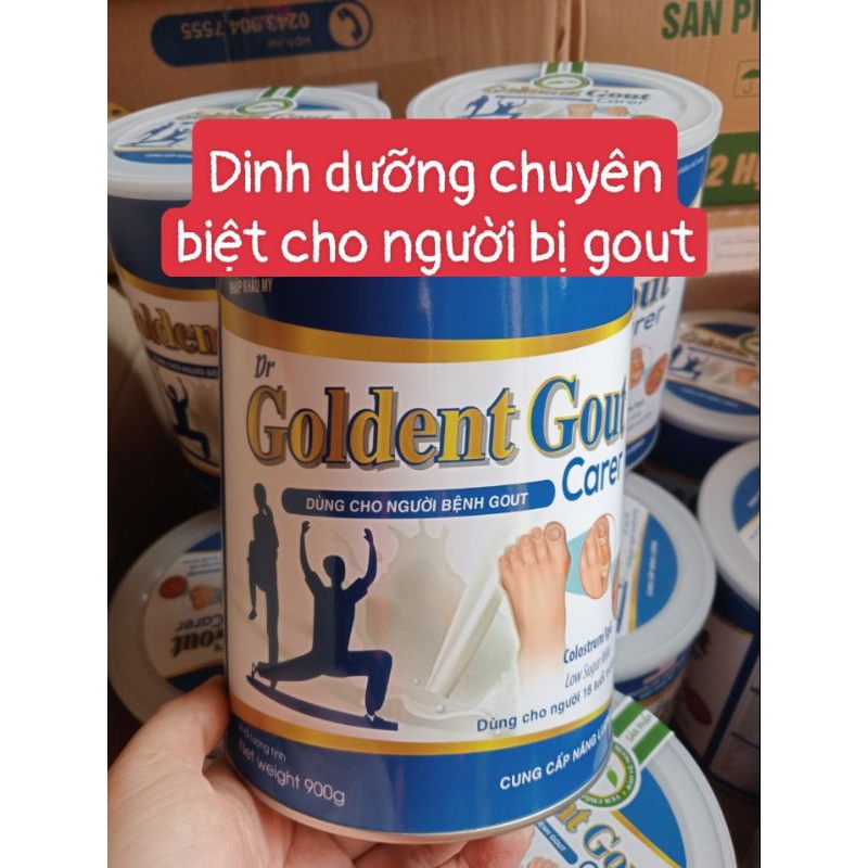 Sữa GOLDEN GOUT CARE 900g dinh dưỡng chuyê biệt cho người bị gout