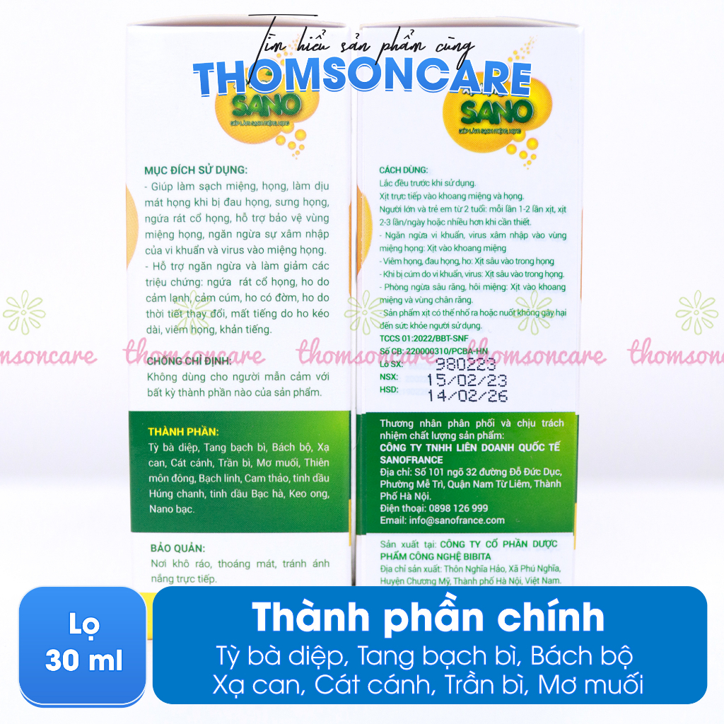 Tăng đề kháng, giảm ho cho bé Smartbibi Imunic, GS Imunostim Junior, Broncamil Bimbi, Xịt họng Keo ong Sano bảo vệ bé