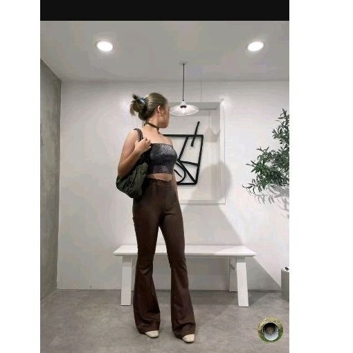 Quần loe, quần bat da dài thời trang nữ cao cấp