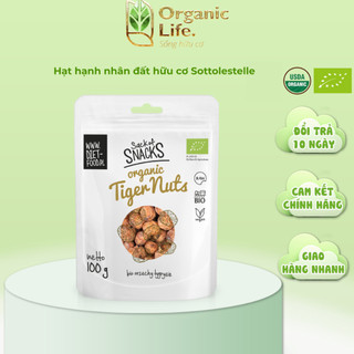 Hạnh nhân đất tách vỏ organic life diet food hạt hổ tiger nuts giàu dinh dưỡng