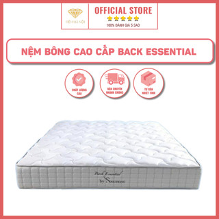 Đệm bông tinh khiết - nệm bông cao cấp back essential có khả năng hút ẩm tốt và hoàn toàn thoáng khí