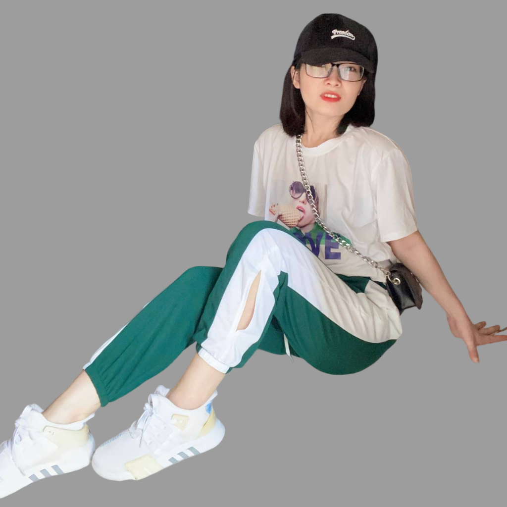 Bộ đồ đôi mẹ bé gái, bộ đồ thu đông cho mẹ và bé chất thun cotton kiểu dáng thể thao năng động đủ size cho mẹ bé MB01