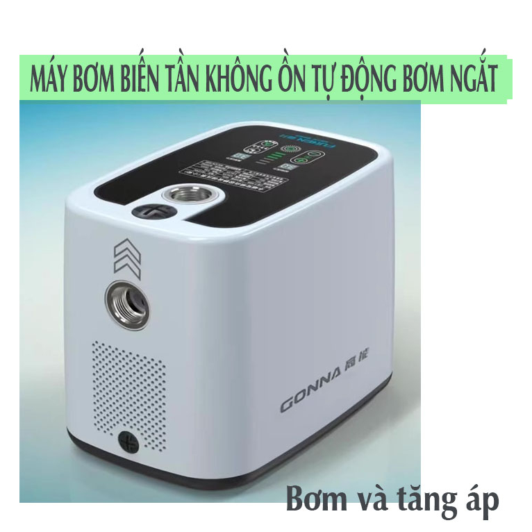 Máy bơm tăng áp biến tần không tiếng ồn ( bơm và tăng áp )