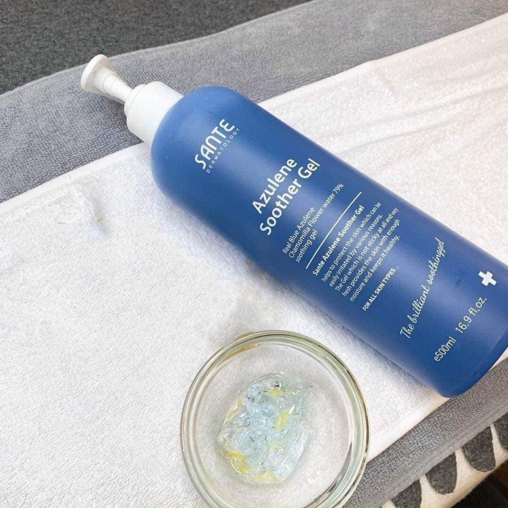 Gel SANTE HA Azulene soother làm dịu và phục hồi da 500g