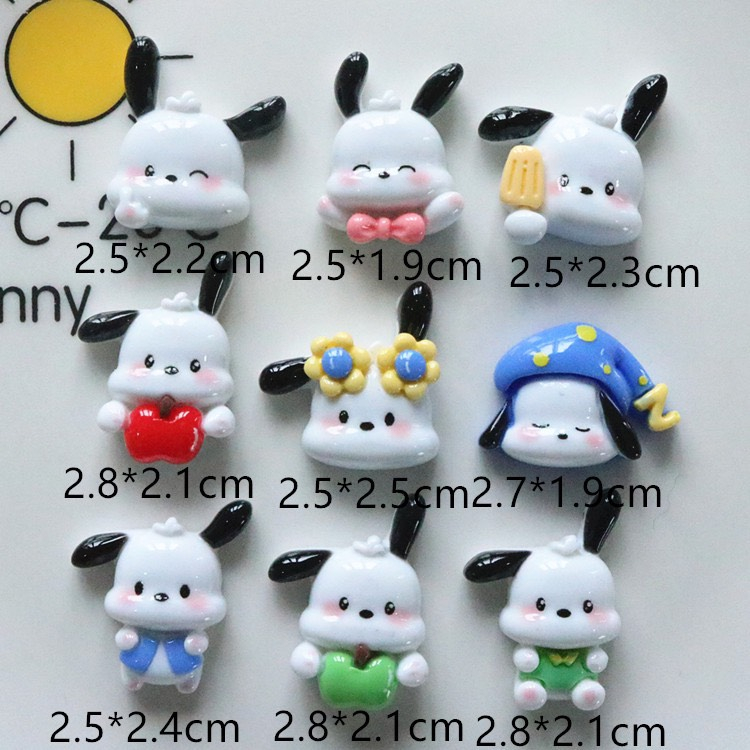 Charm  slime/ Dụng Cụ Charm Trang Trí  Chú Cún Pochacco Đáng Yêu - Giá 1 charm