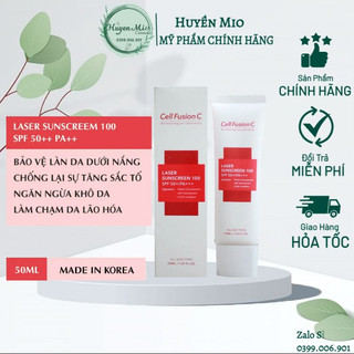 Kem chống nắng Cell Fusion C  💖Chính Hãng💖Kem chống nắng Cell Fusion C Laser Suncreen 100-huyenmio