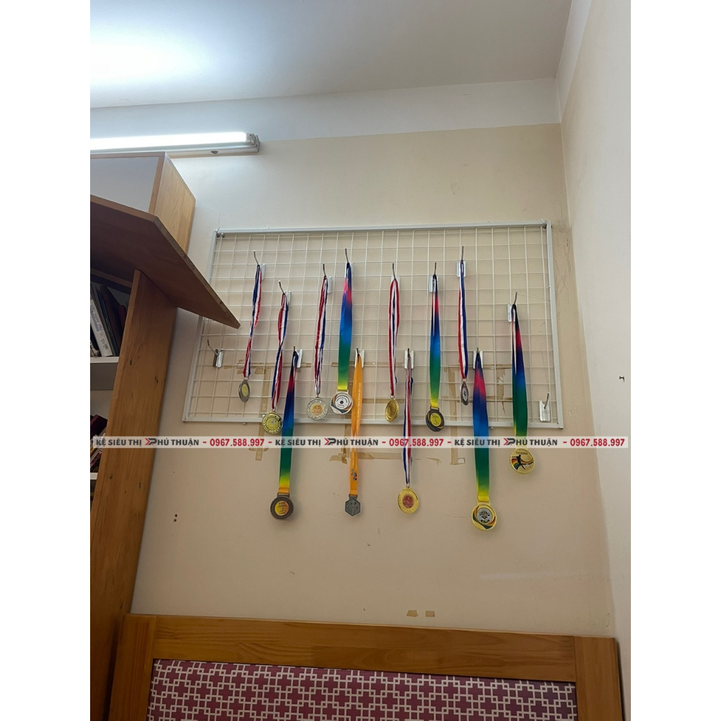 Khung Lưới Kệ Siêu Thị 70cm x 1m5