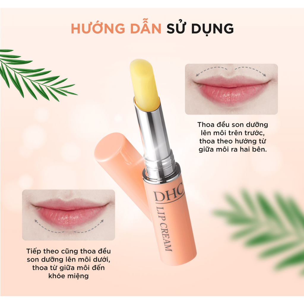 Son Dưỡng Môi DHC Không Màu Hỗ Trợ Giảm Thâm Môi 1.5g