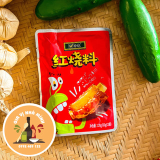 Gói gia vị sườn kho hiệu zhuanxuan - thịt kho tàu -120gr