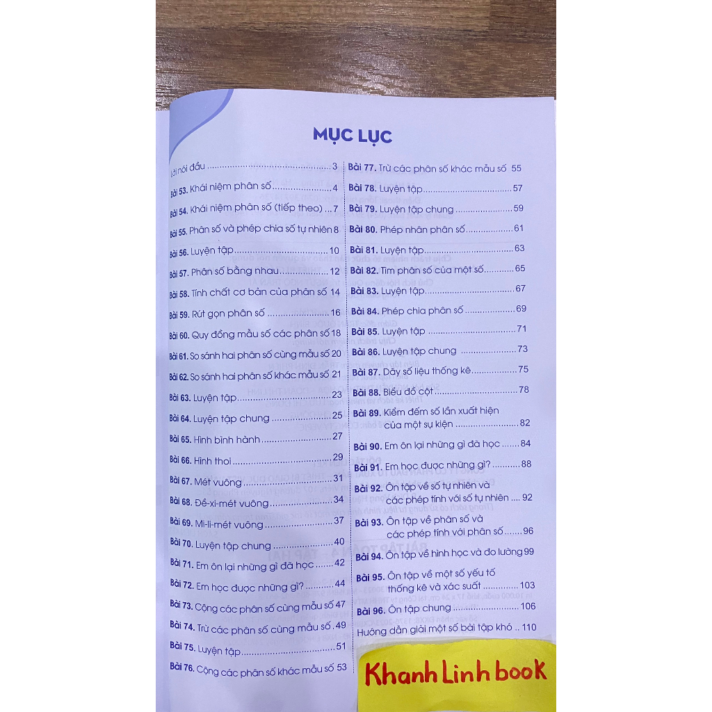 Sách - Bài tập toán 4 - tập 2