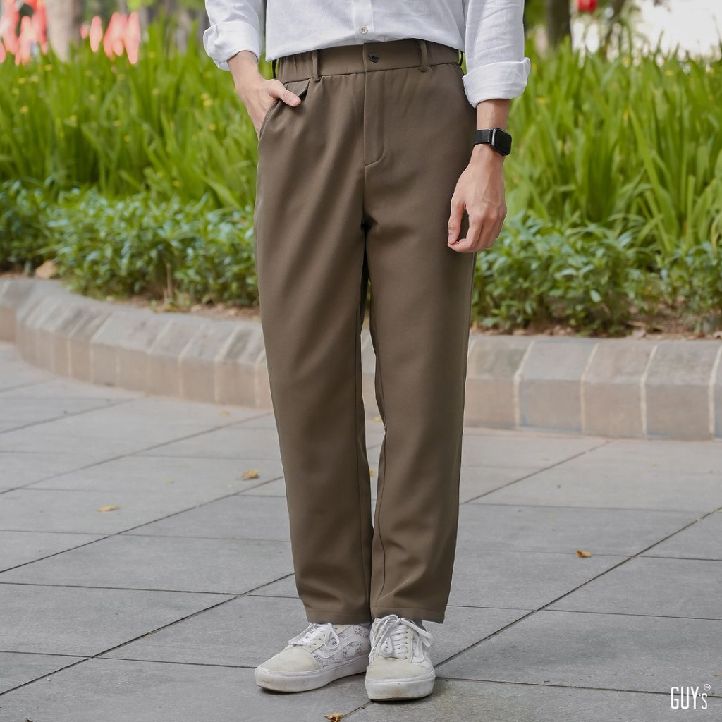 Quần Âu Nam Connell Trousers GUY's Closet, Quần Tây Ống Đứng Thanh Lịch, Phong Cách, Dáng Slimfit, Vải Mềm Mịn Dày Dặn