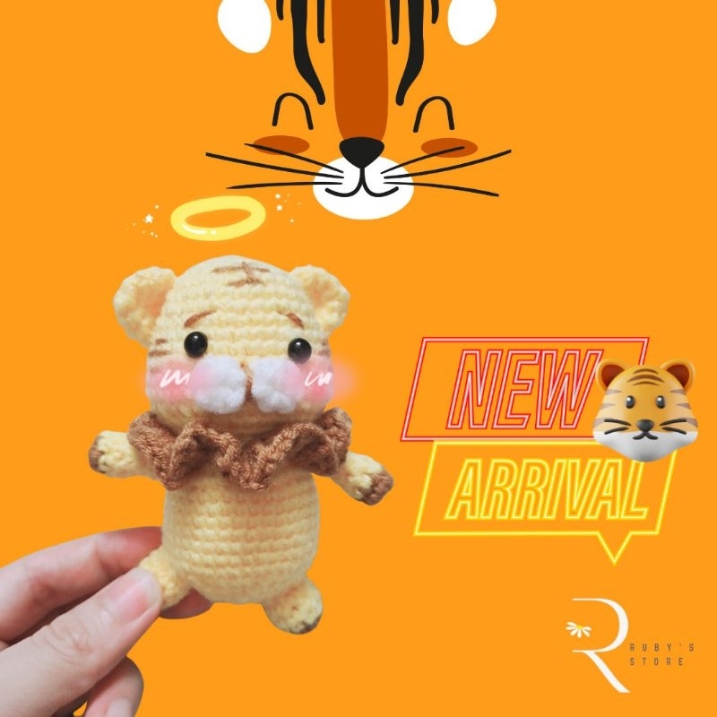 Hồ Con Móc Len Handmade Cute Thích Hợp Làm Quà Tặng Cho Bé