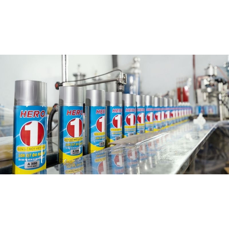 Sơn Xịt Kẽm Hero Số 1