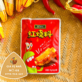 Gói gia vị sườn kho hiệu Zhuanxuan - thịt kho tàu - gói 120gr