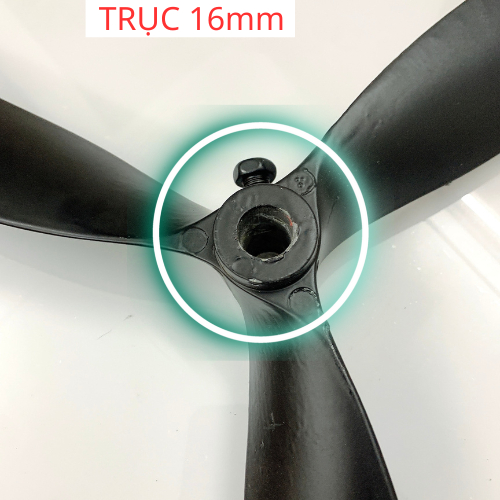 Bộ Lồng Cánh Quạt 750   KOMASU - GALE - DETON - OMYSU Trục 16mm. Lồng Công ty Cánh Nhôm Đúc