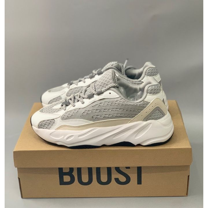 Giày thể thao Giày Sneaker YZ700 Static Phản Quang Hot 2023,Giày Sneaker YZ700 Phản Quang Đế Boots Êm Full Pk