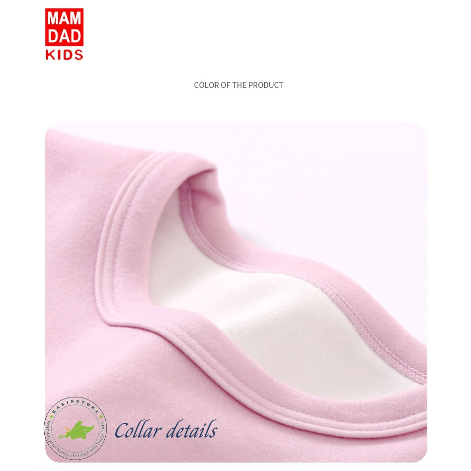 ĐỒ BỘ ĐỒ NGỦ DÀI TAY MAMDADKIDS NÀNG TIÊN CÁ 100% COTTON CHO MẸ VÀ BÉ GÁI TRẺ EM MẶC NHÀ SIZE ĐẠI