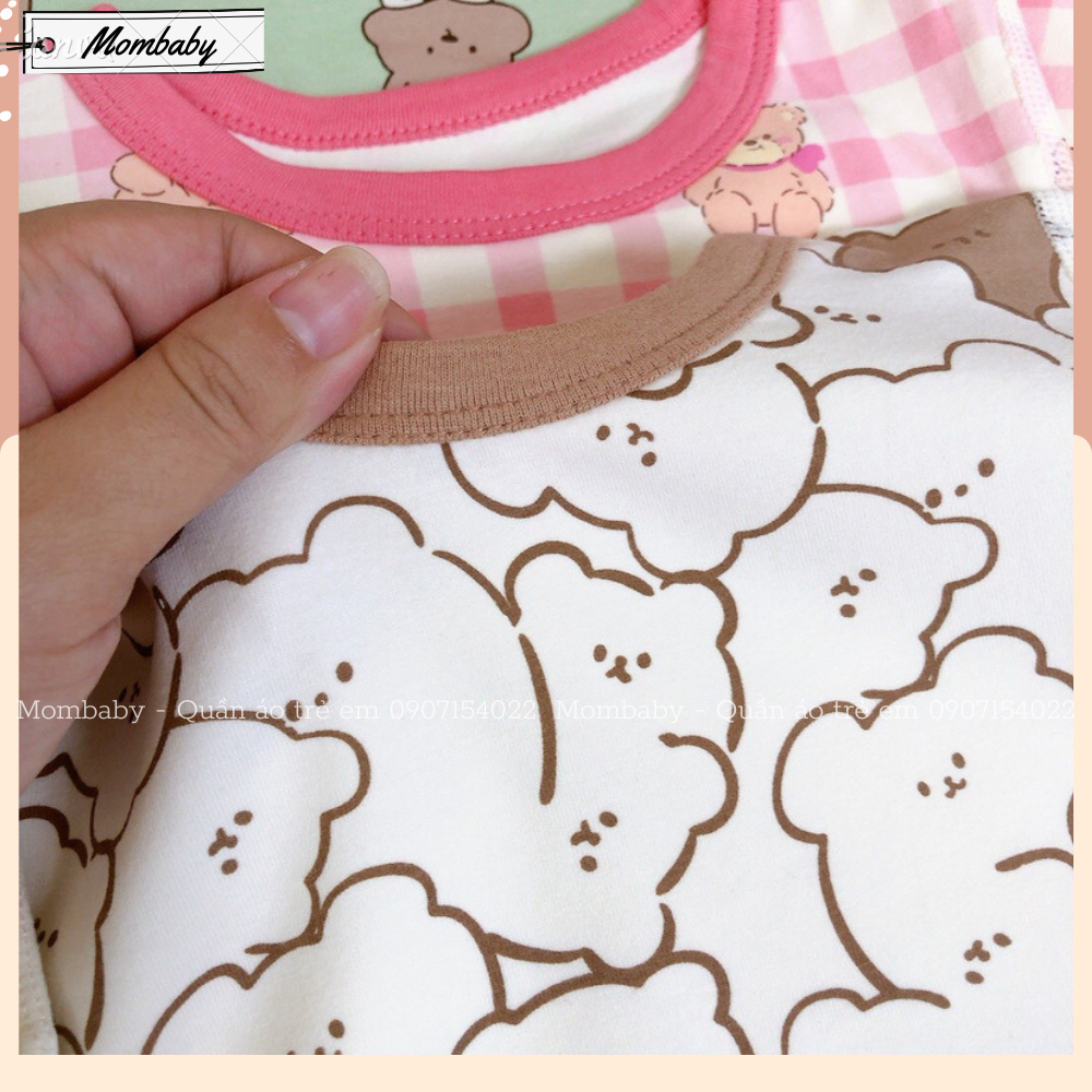 Bộ Dài Tay Hoạ Tiết Phong Cách Hàn Thích Hợp Thu Đông Cho Bé Trai Và Bé Gái