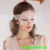 Mặt nạ ren lưới nữ hoàng hoá trang tiệc- hoá trang Halloween