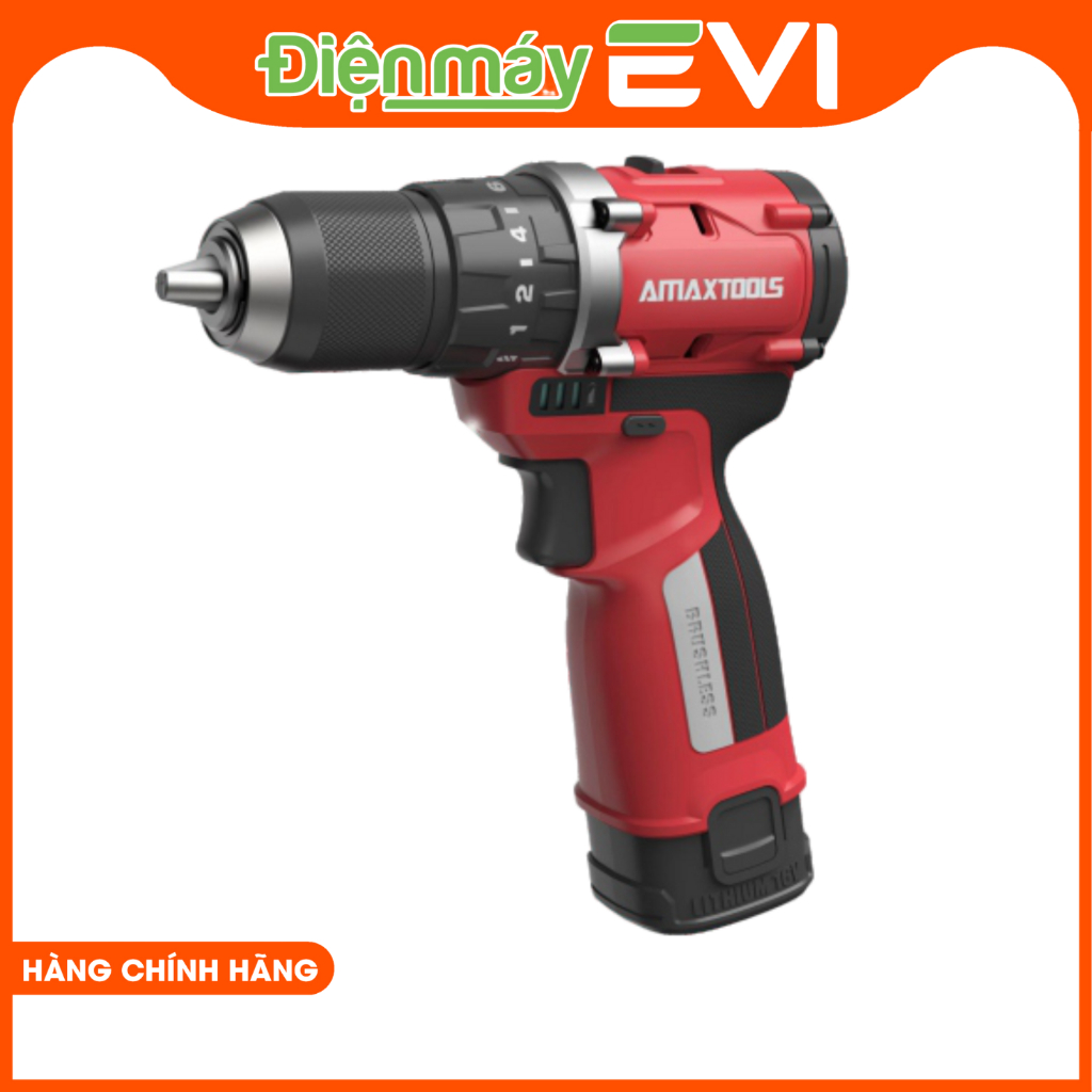 Máy khoan pin cầm tay Amaxtools AKI6510SM đầu kẹp 13mm