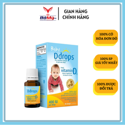 Baby D drops Vitamin D3 cho trẻ sơ sinh