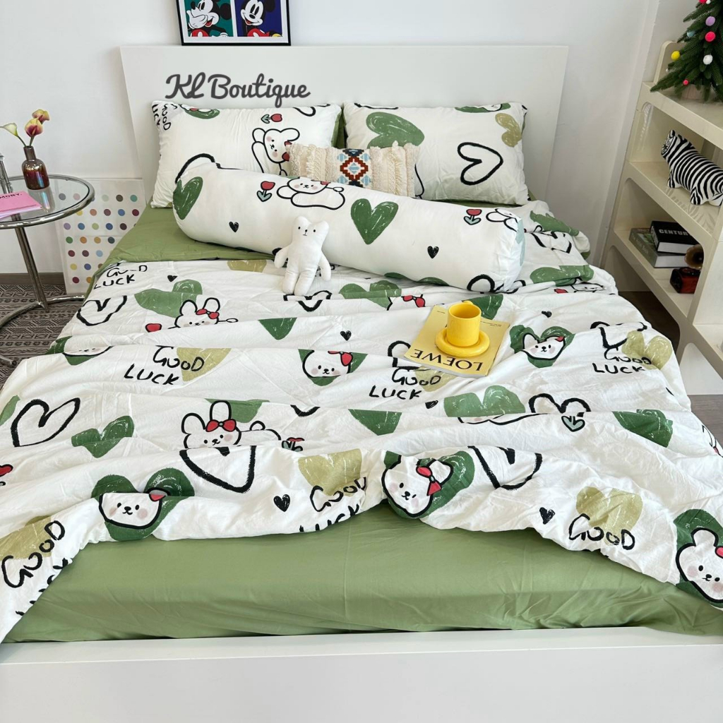 Chăn đũi cotton Hàn Quốc nhập khẩu loại 1- xơ đậu nành mềm mịn thoáng mát kích thước 2mx2m3