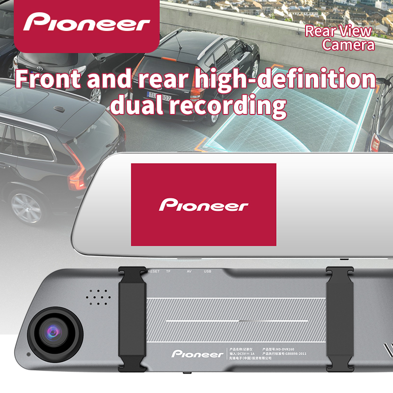 Camera hành trình Pioneer ND-DVR160S: Gương chiếu hậu kim loại siêu mỏng, Màn hình IPS 4.5 inch, Điều khiển giọng nói | BigBuy360 - bigbuy360.vn