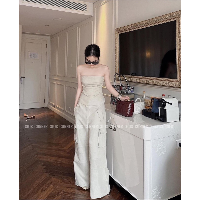 SET ÁO CÚP KÈM QUẦN SUÔNG LINE