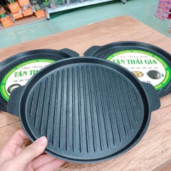 - chảo nướng chống dính loại sịn-Vỉ nướng chống dính TÂN THÁI GIA - Khay nướng BBQ chống dính, HÀNG CHÍNH HÃNG -