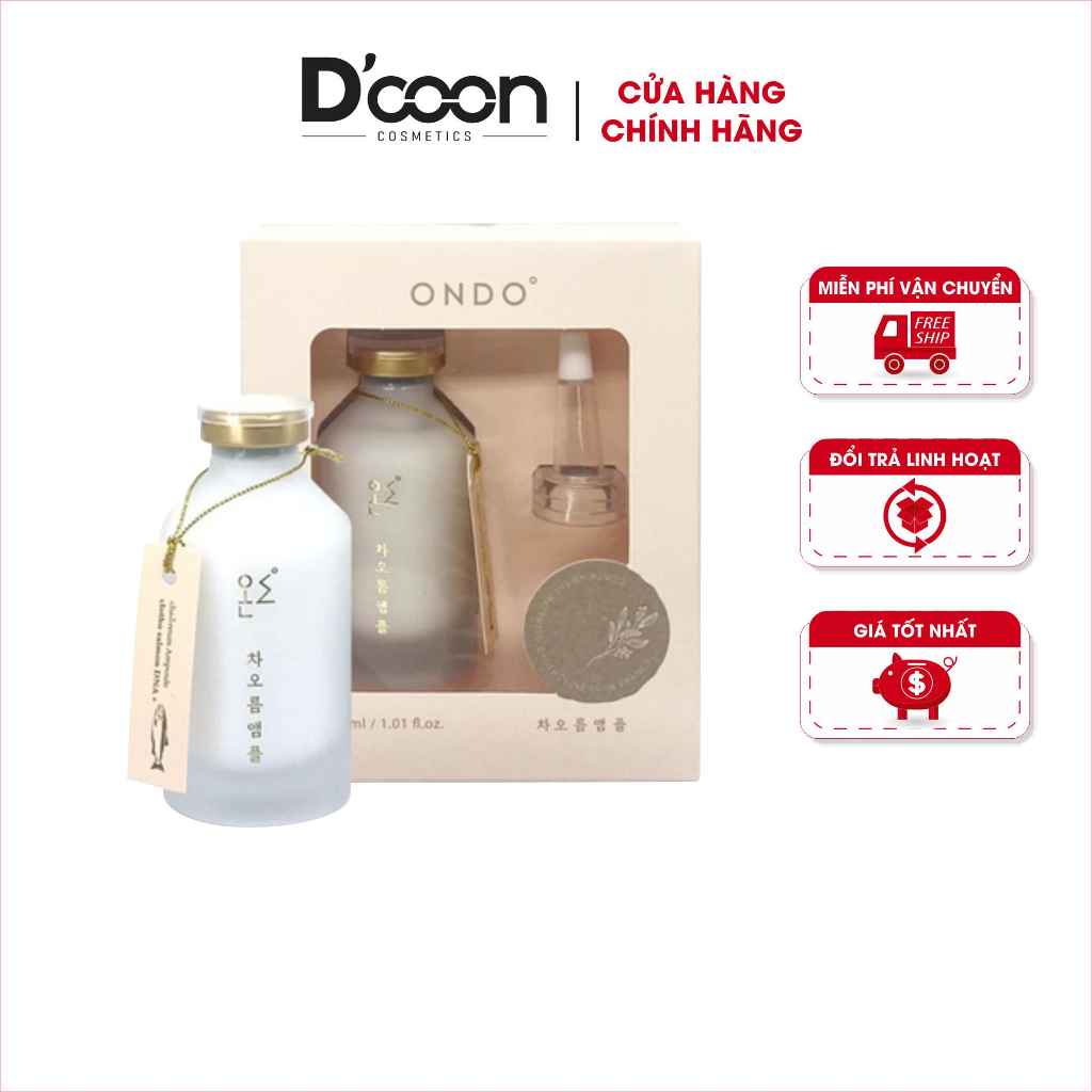 Tinh Chất Tế Bào Gốc DNA+ Cá Hồi Ondo Clotho Ampoule 30ml
