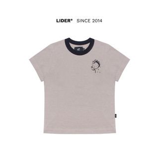 Áo thun y2k lider ‘aww in way’ tee, chất cotton 2 chiều form cropped/oversized