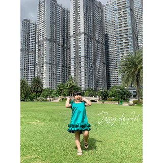 Đầm Đi Chơi Dáng Suông Bé Gái - JS012 Lisa
