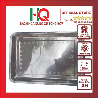Khay inox cạn kích thước 35x50cm sâu 2cm – Bách hoá dụng cụ tổng hợp HQ