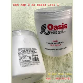 Bán sỉ 5 hũ dầu xả + ủ tóc oasis 1000ml loại 1