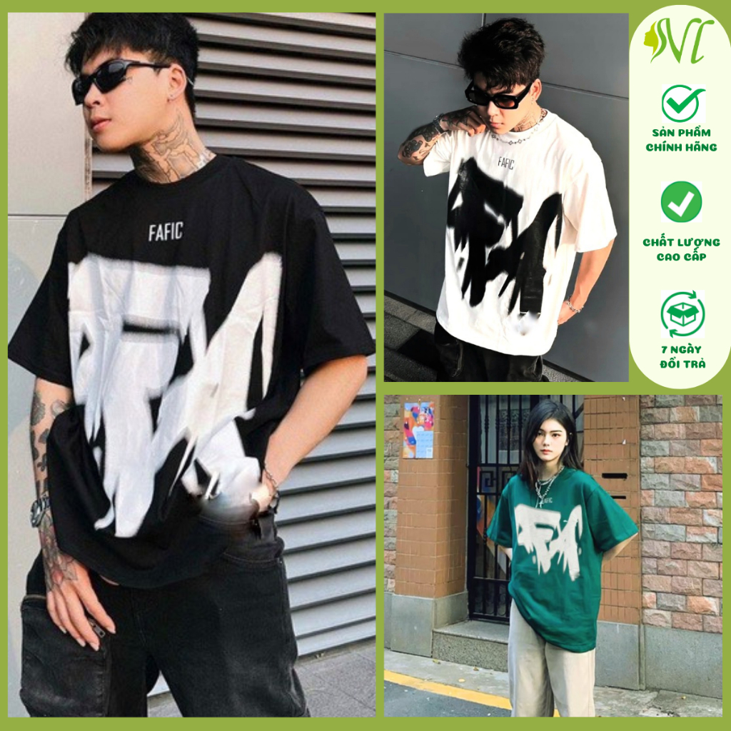 Áo thun nam nữ tay lỡ unisex form rộng Áo thun FA - Áo phông Người Đẹp Vì Lụa