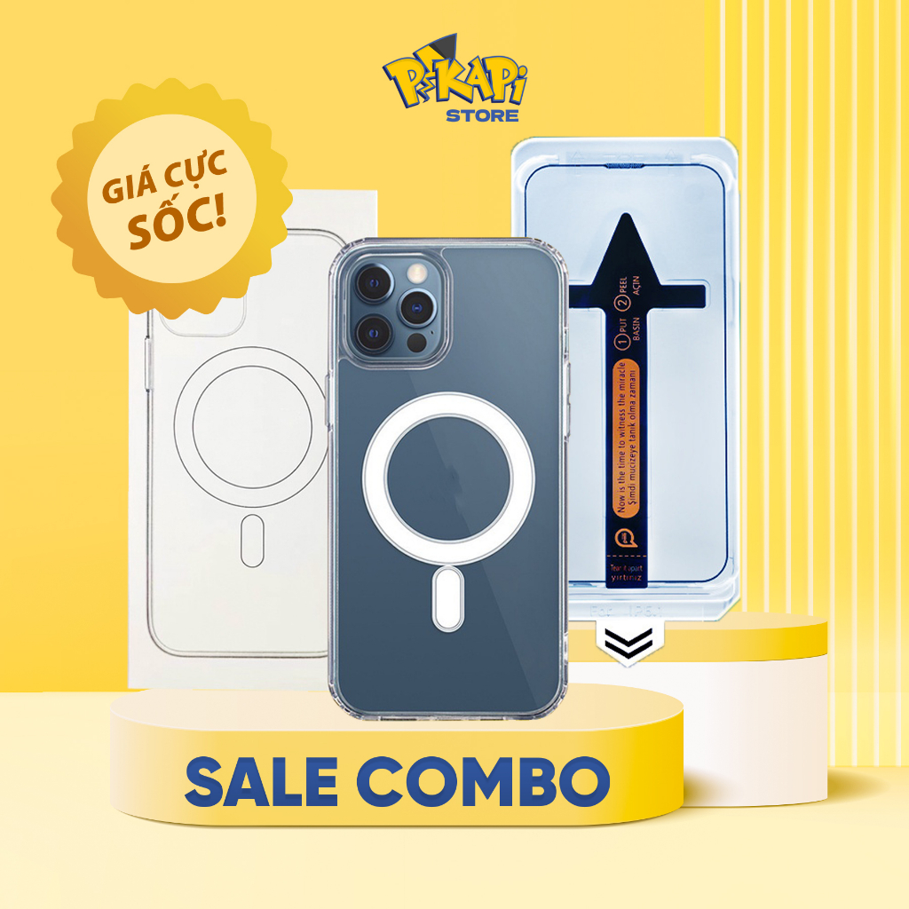 Ốp Từ Tính + cường lực 2in1 khung tự dán, tự lấy bụi: cao cấp, chống sốc, chống va đập